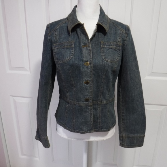 LOFT Jackets & Blazers - 2/$20 Ann Taylor Loft Jean Jacket 8 Antique Wash